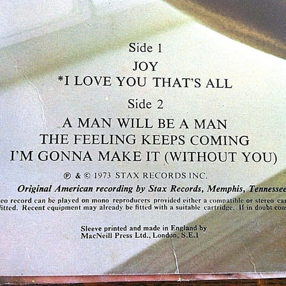 Vintage Vinyl LP Isaac Hayes Joy Stax Records Import Shaft Soul Album 2325 -111 - Picture 15 of 16